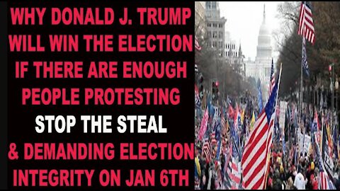 Ep.237 | WHY DONALD J. TRUMP WILL WIN THE ELECTION IF MILLIONS PROTEST IN DC ON JANUARY 6, 2021