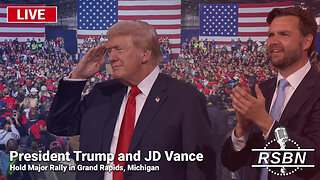LIVE REPLAY: President Trump and JD Vance Hold Major Rally in Grand Rapids, Michigan - 7/20/24