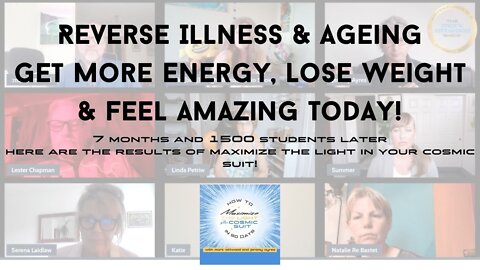 Reverse Illness & Ageing Get More Energy, Lose Weight & Feel Amazing Today! - 22nd July 2022