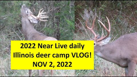 DAY 1 deer camp vlog from Southern Illinois deer camp! Near LIVE deer camp 2022 from So. IL farm!