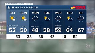 WMAR-2 News Weather at 11