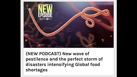 New wave of pestilence and the perfect storm of disasters intensifying Global food shortages