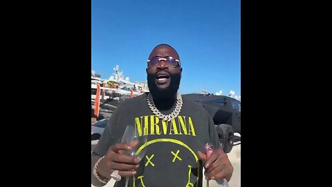 RICK ROSS At The Fort Lauderdale International Boat Show 2023