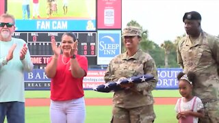 St Lucie Mets honor local military