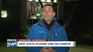 Kent State University, community mourns death of student