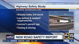 Arizona ranks among the bottom on highway safety report