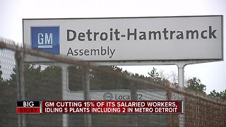 General Motors closing two plants in metro Detroit; thousands of jobs to be cut