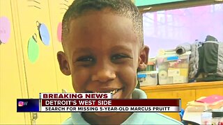 Police search for missing 5-year-old Marcus Pruitt