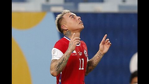 missed penalty by Eduardo Vargas in the semifinals with Peru