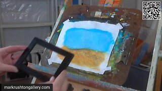 Live Square Painting with the Mark Rushton Gallery
