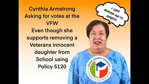 Cynthia Armstrong VFW Q & A 030822