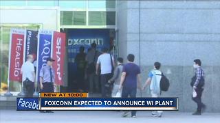 Foxconn expected to announce it will come to Racine County