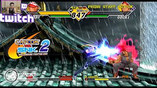 (DC) Capcom Vs. SNK 2 - 01 - Haohmaru, Ryu and Terry - test run