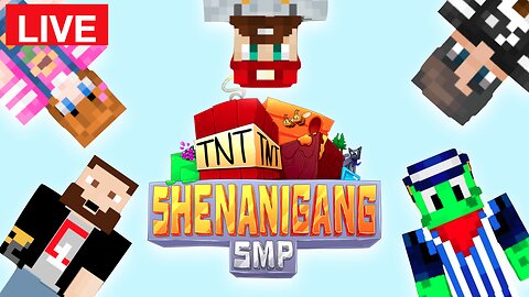 Reacting to G1's Chicken Prank!- Shenanigang SMP Ep46 Minecraft Live Stream - Exclusively on Rumble!