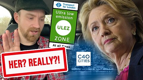 What is 'C40 Cities' about and how does it link ULEZ Expansion with The Clinton Foundation?