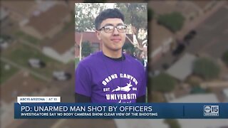 Unarmed man shot by officers