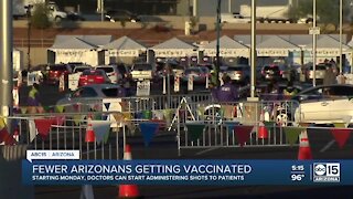 Fewer Arizonans getting vaccinated, so state is pivoting rollout strategy