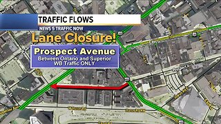 Two big construction projects are underway in downtown Cleveland and they could affect your commute