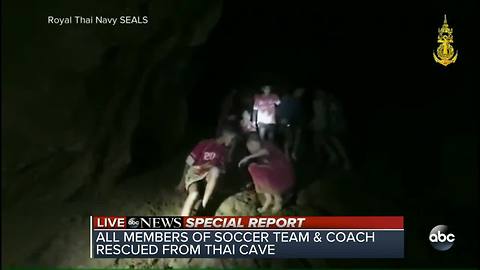 SPECIAL REPORT | All 12 boys and coach successfully rescued from Thailand cave