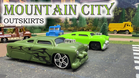 Mountain City Outskirts 24 - hotwheels matchbox adventureforce dragrace ambulance maisto diecast