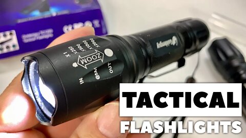 5 Mode EDC LED Tactical Flashlights by Goldenguy Review