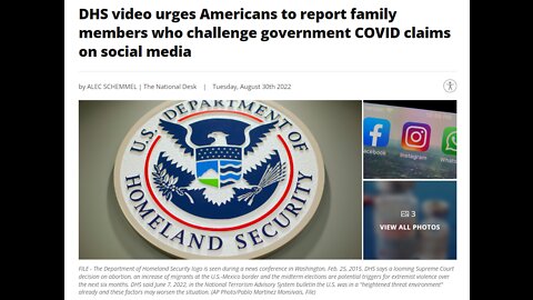 Feds urge you to turn in family members for spreading misinformation