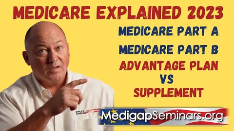 Medicare-Explained 2023 Parts A & B (Plus Advantage vs Supplement)