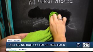 Bull or No Bull: A chalkboard hack