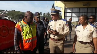 SOUTH AFRICA - Durban - Transport MEC launches new technology to minimise fraud (Videos) (wkg)