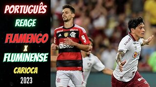 O MEU PRIMEIRO FLA-FLU!! Português reage ao clássico que decidiu a Taça Guanabara!!!