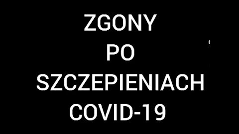 SZCZEPIONKI NIE BEZPIECZNE, ALE SKUTECZNE W DEPOPULACJI