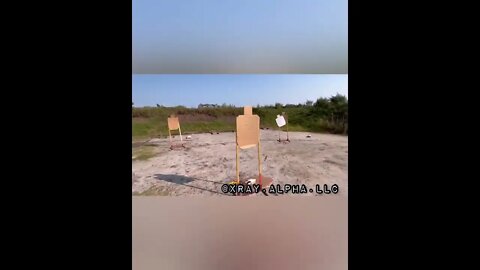 Xray Alpha shoots the Designated Target Drill