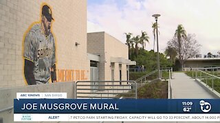 Padres, Grossmont High unveils Musgrove mural honoring no-hitter