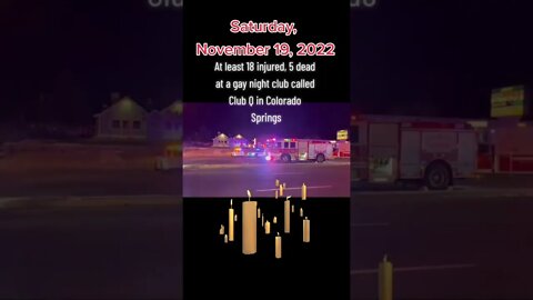 At Least 5 Killed in Shooting at LGBTQ Club in Colorado Springs #shorts #youtubeshorts #shortsviral