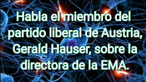 LOBBY BIG PHARMA & LA DIRECTORA DE LA EMA POR EL PARLAMENTARIO GERALD HAUSER