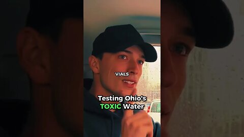 Testing Ohio's Water Supply - Luke Belmar #shorts