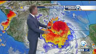 Hurricane Franklin strengthens