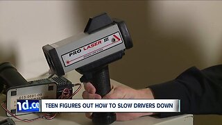 Speeders Beware: Eighth grader gets help from Rocky River PD for science fair project
