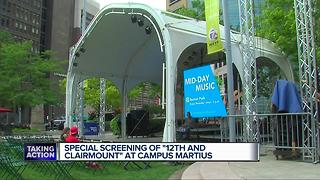 Special screening of 12th and Clairmount at Campus Martius