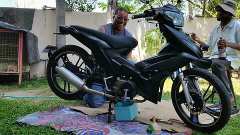 ( ZERO ) OIL CHANGE, LADY BOYS, NO JOKE HOWARD, LAZADA, & NEW BIKE