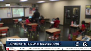 SD Unified progress report on distance learning, grades
