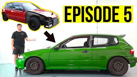 Rebuilding a Turbo Civic On a Budget | EP. 5 (PAINT + REASSEMBLY)