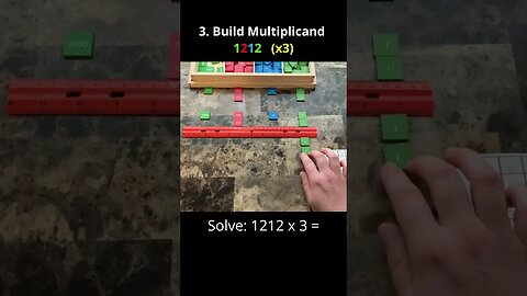 Montessori Stamp Game MULTIPLICATION in 60 Seconds!