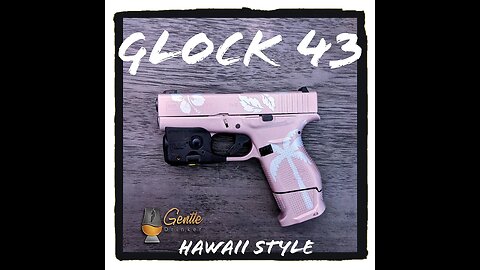 Mrs. G43 - The Wife's Hawaiian Theme Glock 43
