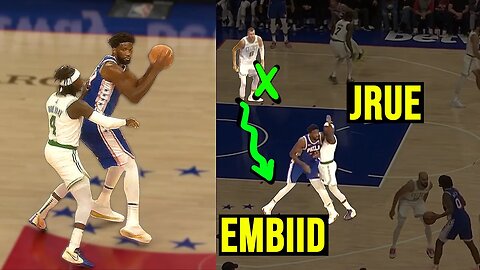 Why Is Jrue Holiday Guarding Embiid?! NEW Defense Explained