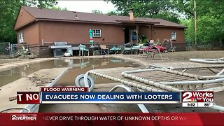 It's already tragic to hear more than a thousand Tulsans have been impacted by this historic flood with evacuations, plus hundreds more in Sand Springs, Tulsa County and Jenks. Now, on top of that, residents are dealing with looters.