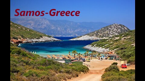 Samos, Greece Virtual Island Tour (4K)