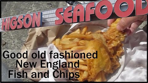 Let's Get a Fish & Chips at Higson Seafood - And share it with the seagulls