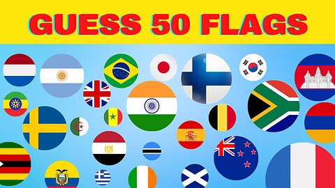 Guess the Flag Quiz | Can You Guess the 50 Flags?