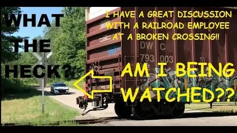 I Ran Into A Railroad Employee At A Broken Signal, Thought We Had A Good Discussion! | Jason Asselin